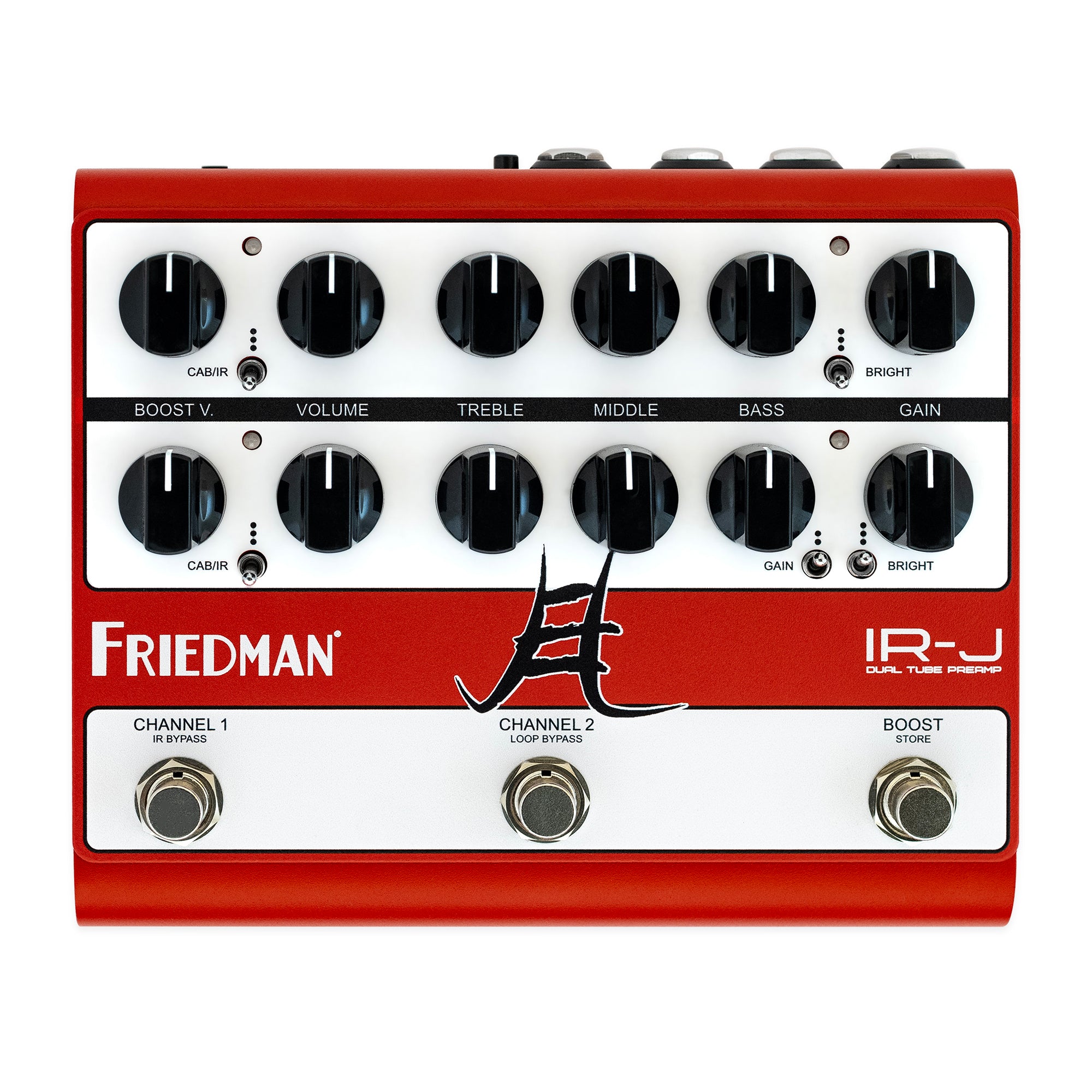 Friedman IR-J Jake E. Lee Signature Dual Channel Tube Preamp Pedal