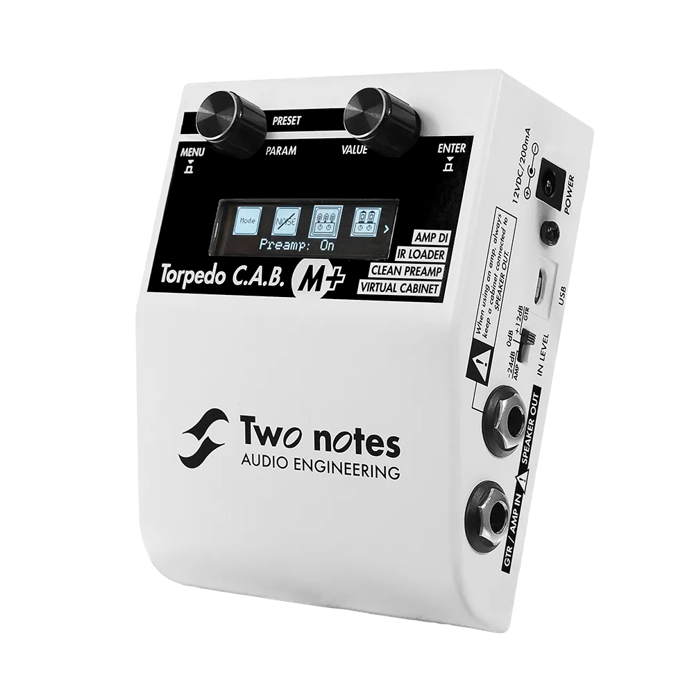 Two Notes Torpedo CAB M + Two Notes Torpedo CAB M +