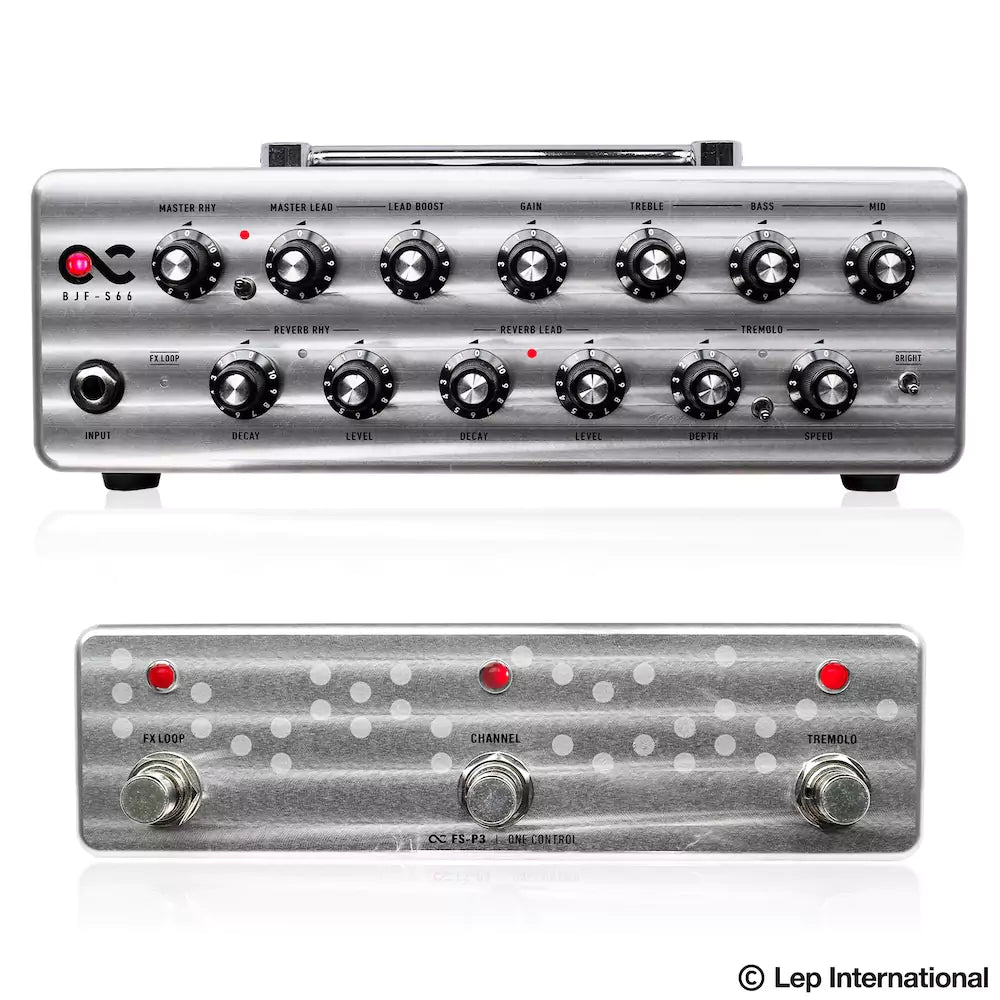 One Control BJF-S66 Compact Amplifier Head & FS-P3 Foot Switch