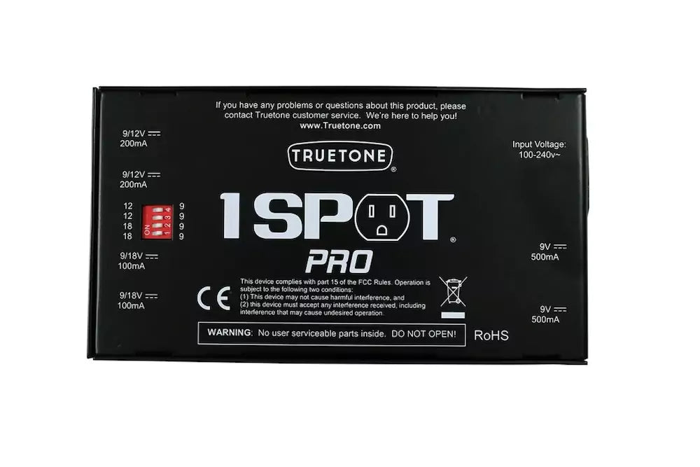 1 SPOT Pro CS 6 Low Profile Multi Voltage Power Supply