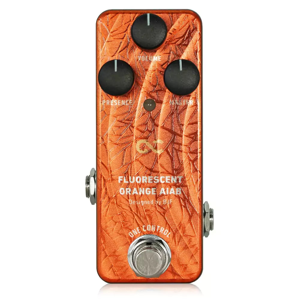 One Control BJF Fluorescent Orange Amp In A Box