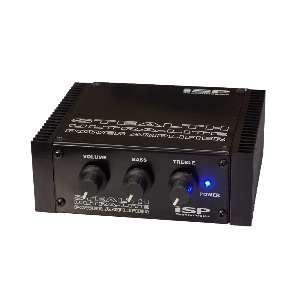 ISP STEALTH ULTRAーLITE POWER AMPLIFIER アイエスピー iSP ISP STEALTH ULTRAーLITE POWER AMPLIFIER アイエスピー iSP