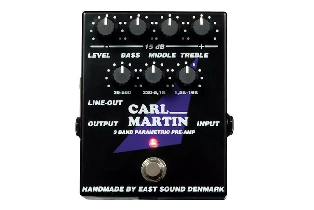 Carl Martin 3 Band Parametric Pre-Amp