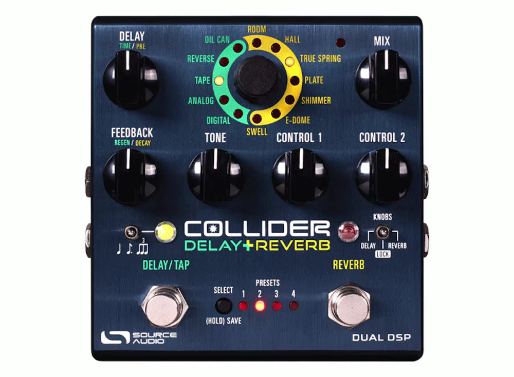 COLLIDER souce audio【未使用に近い】 Source Audio Collider delay reverb 【公式通販】