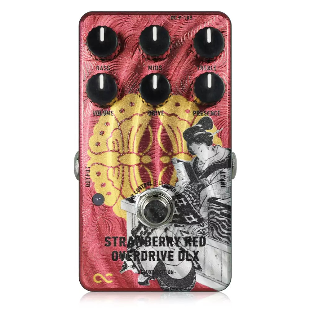 One Control BJFe Strawberry Red Overdrive  Japanism Edition