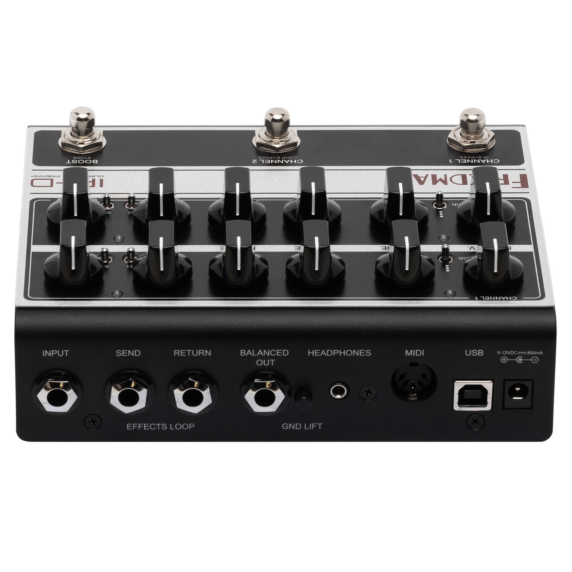 Friedman IR-D Dual-channel Tube Preamp