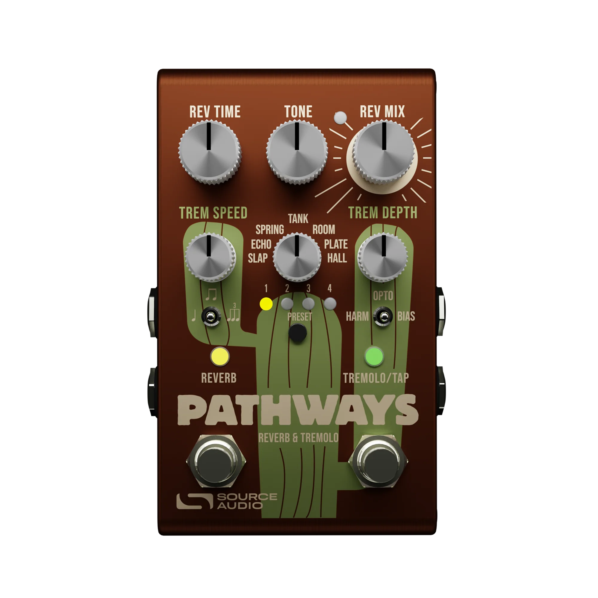 Source Audio PATHWAYS Stereo Reverb + Tremolo