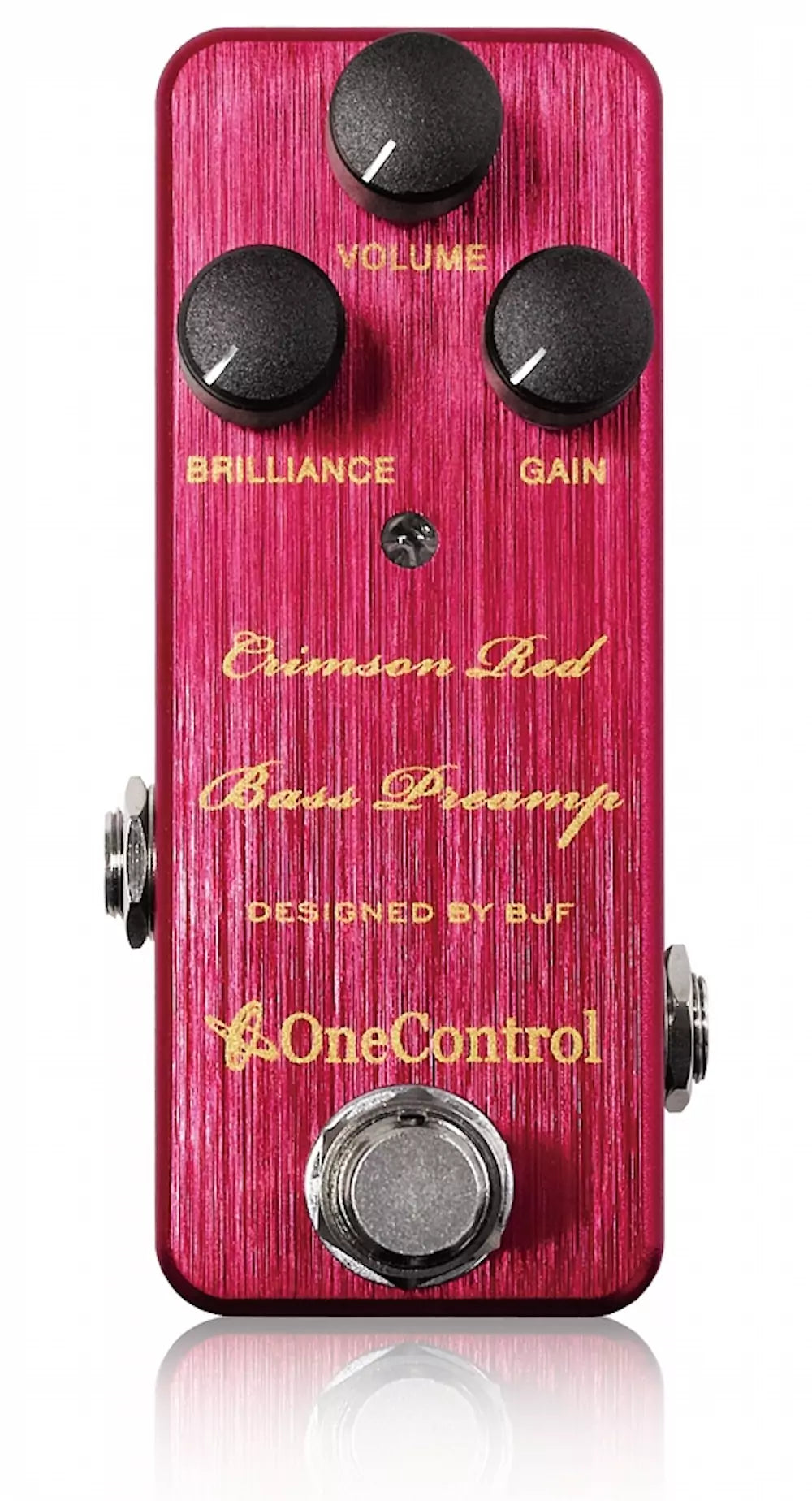 One Control BJF Crimson Red Bass Preamp