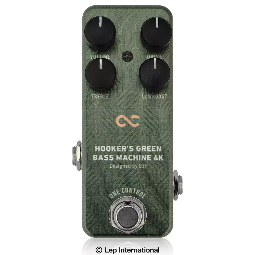 One Control BJF Hooker's Green Bass Machine 4K