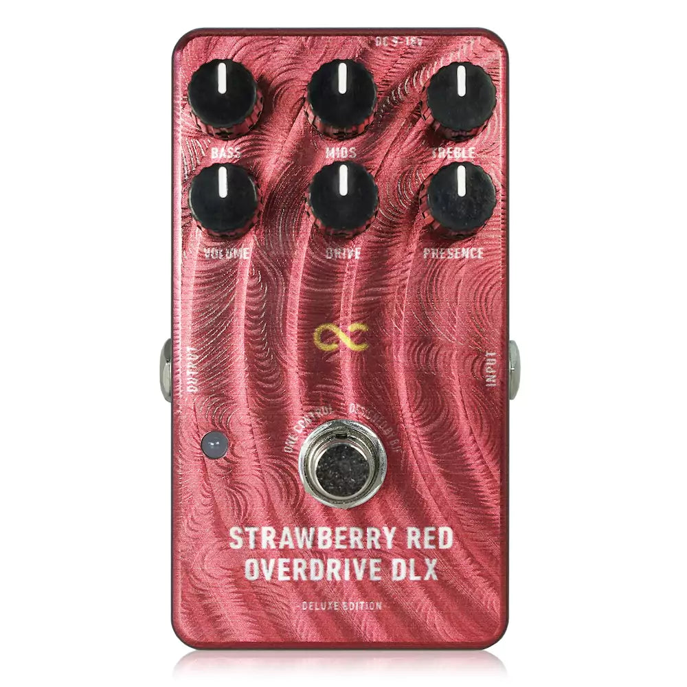 One Control BJFe Strawberry Red Overdrive