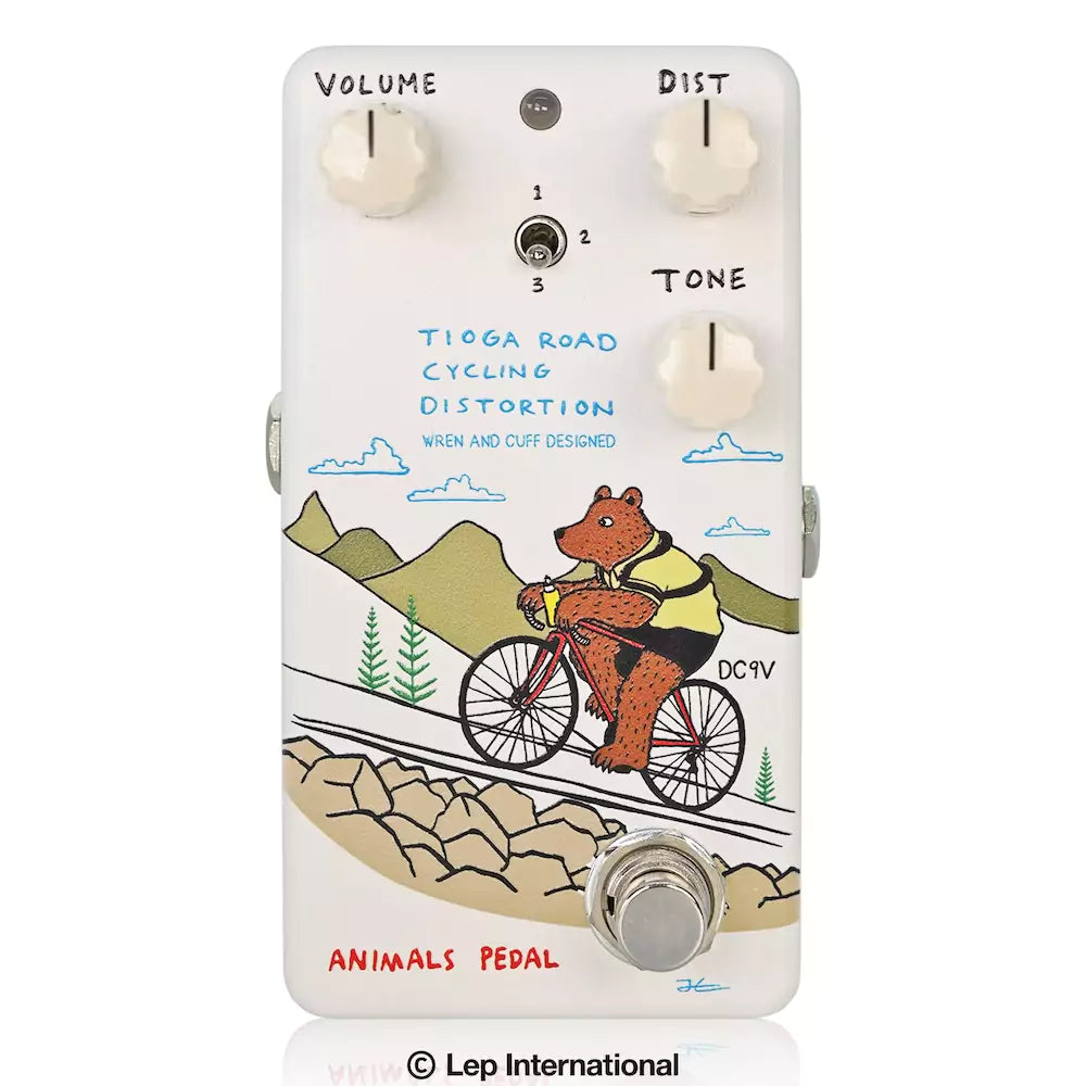 Animals Pedal Tioga Road Cycling Distortion By Wren & Cuff