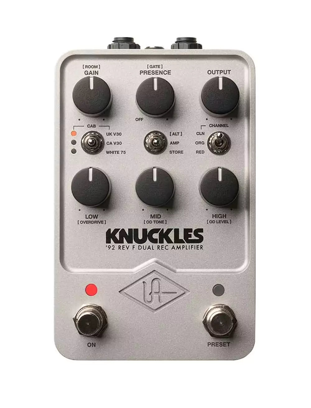 Universal Audio UA FX Knuckles '92 Rev F Dual Rec Amp